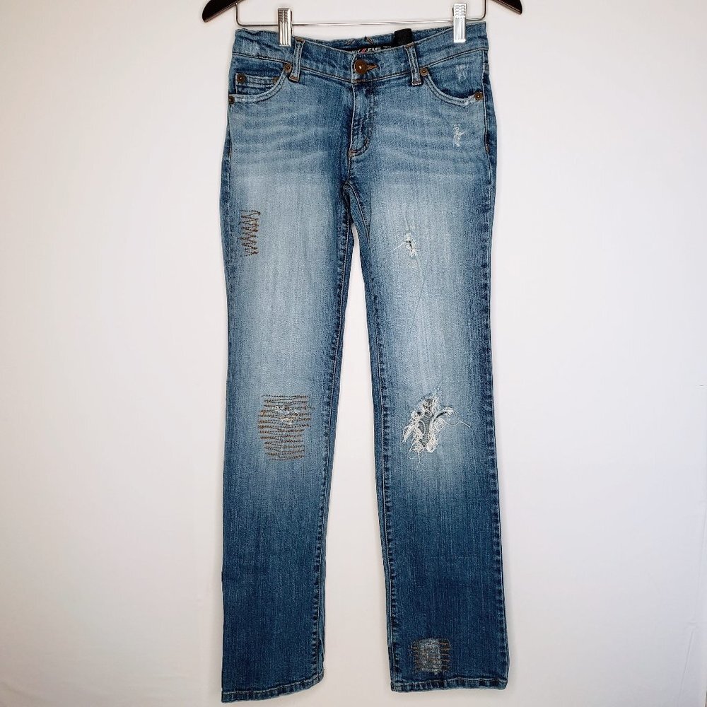 DKNY Downtown‎ Brooklyn Bootcut Ripped Jeans 3